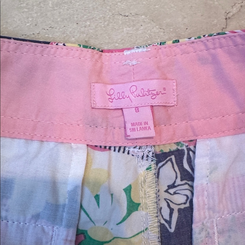 Lilly Pulitzer Callahan Shorts Size 8 - Picture 4 of 4